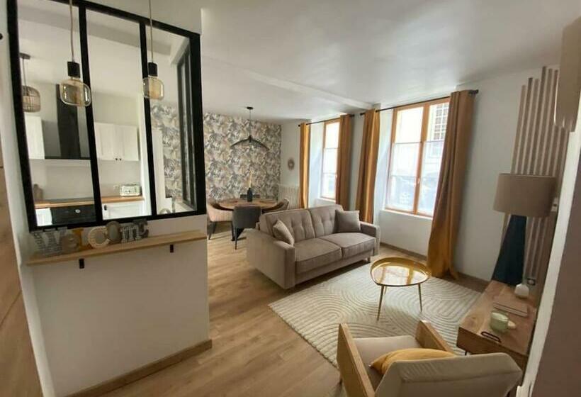 L Ilot Du Perche: Appartement Cosy Avec Jardin