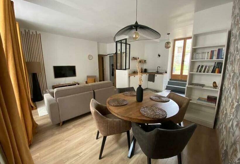 L Ilot Du Perche: Appartement Cosy Avec Jardin