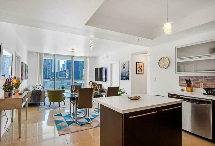 Miami Riverfront 2br Apartment