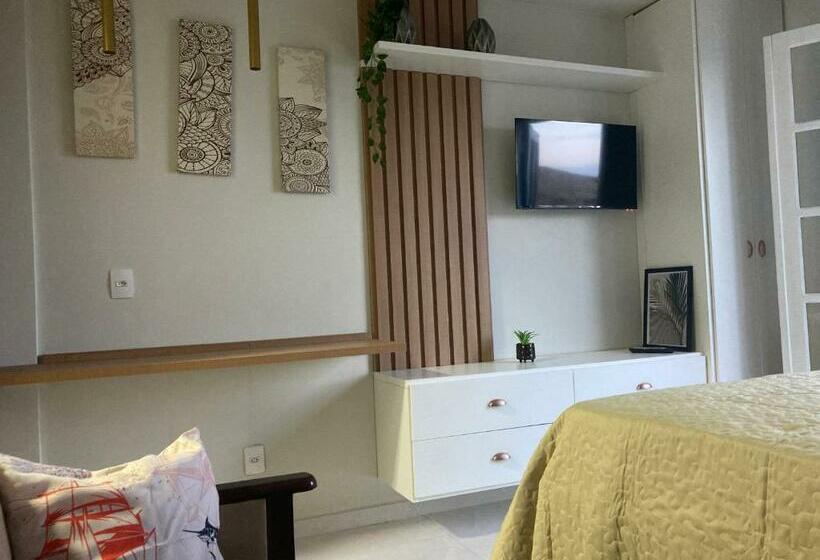 Flat Frente Mar Na Praia Do Pero Com Piscina