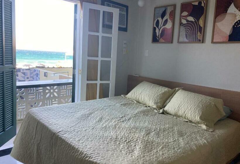 Flat Frente Mar Na Praia Do Pero Com Piscina