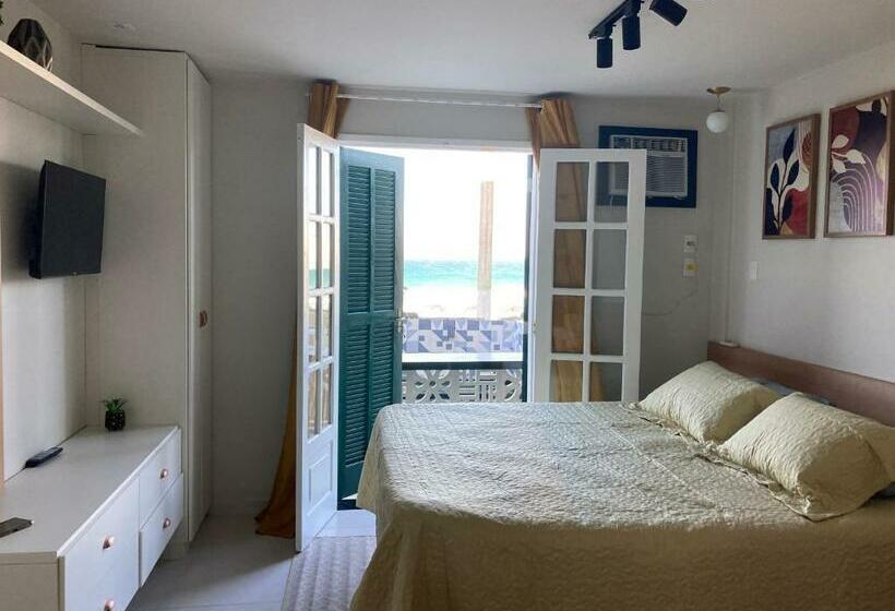 Flat Frente Mar Na Praia Do Pero Com Piscina