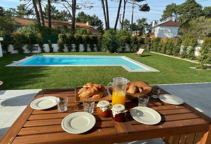 Casa Da Santinha Relax Pool & Garden House Near Beach