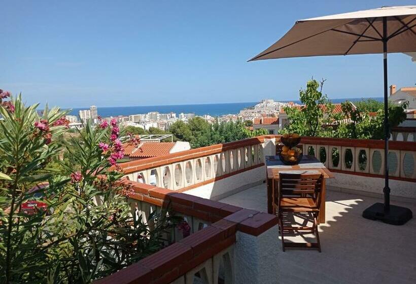 Charmant Appartement Avec Vue Sur Le Château De Peniscola