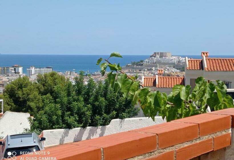 Charmant Appartement Avec Vue Sur Le Château De Peniscola