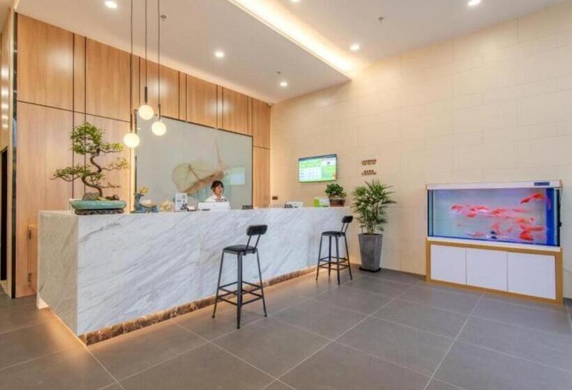 هتل Greentree Inn Hefei Changjiang West Road Zhenxing Road Subway Station Jiaqiao Yueshan International