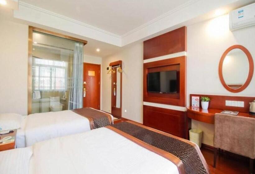 酒店 Greentree Inn Hefei Longchuan Road South Hefei Railway Station Business