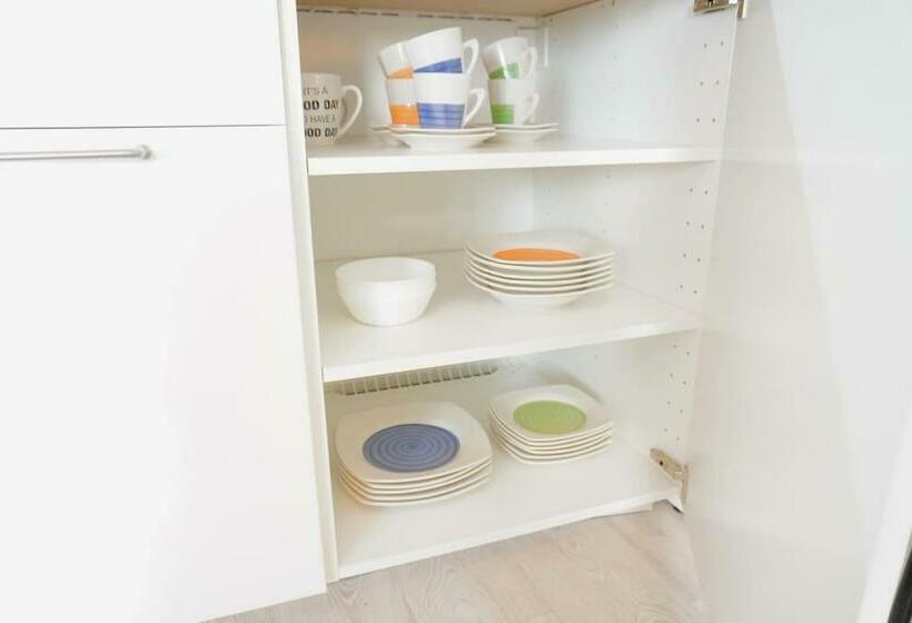 ☆nostalgie Apartment I Innenstadt I Smart Tv I Küche