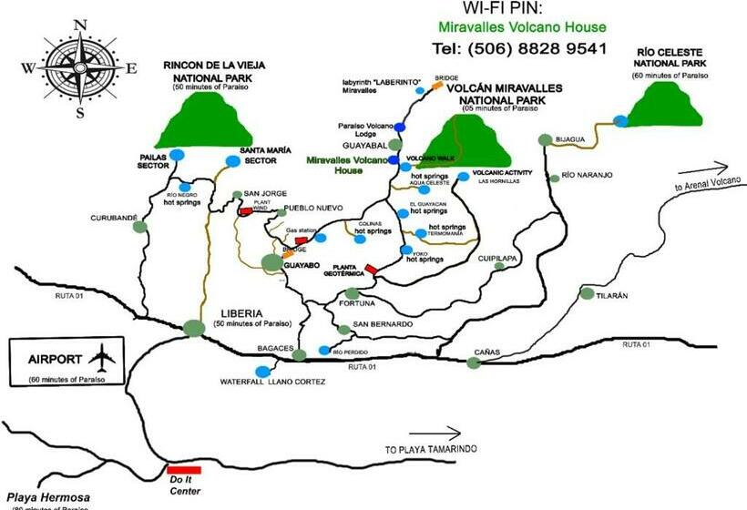 Miravalles Volcano House
