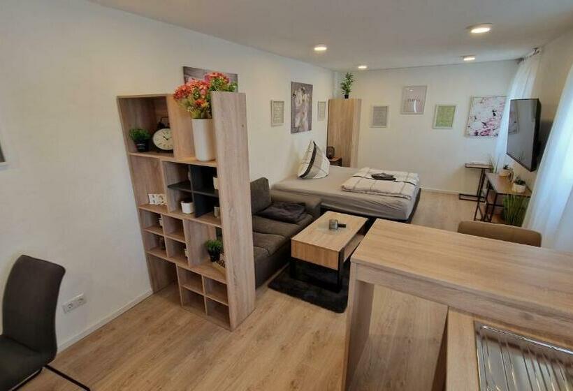 Пансион Appartment Ferienwohnung Mit Küche, Bad, Kostenlos Wlan, Modern Eingerichtet