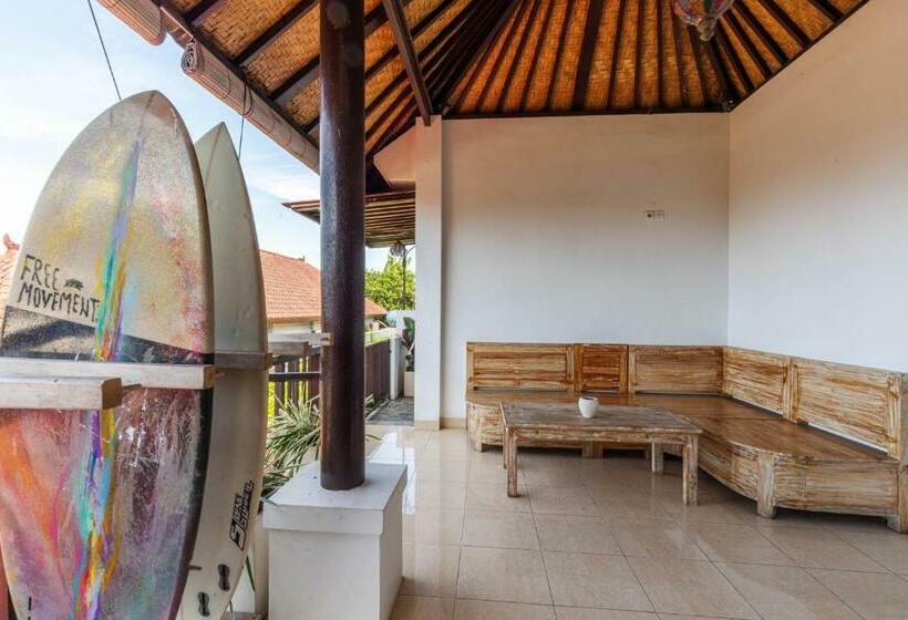 بنسيون Surf Retreat Villa Sari Bali