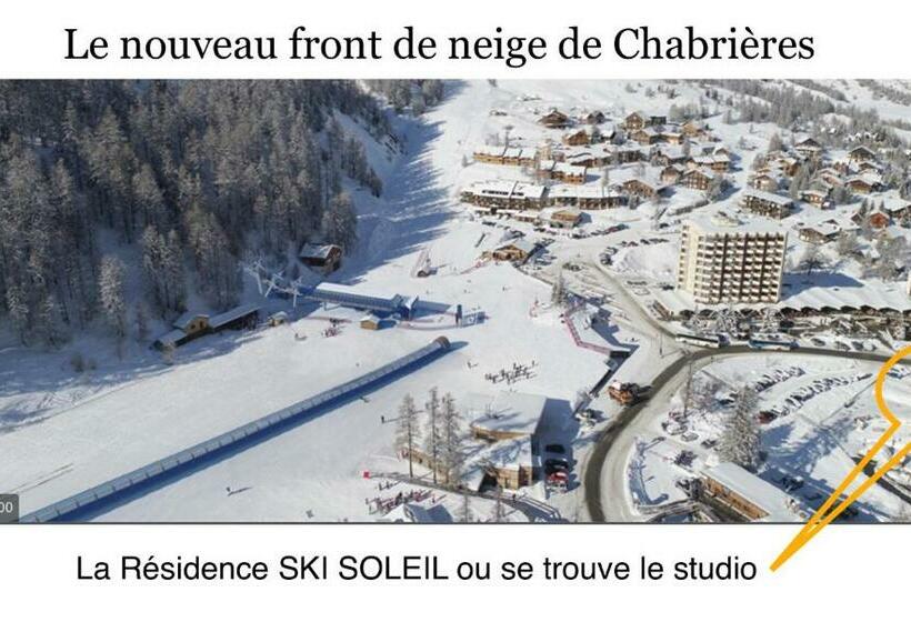 Vars Les Claux Studio Sympa Au Pied Des Pistes Résidence Ski Soleil