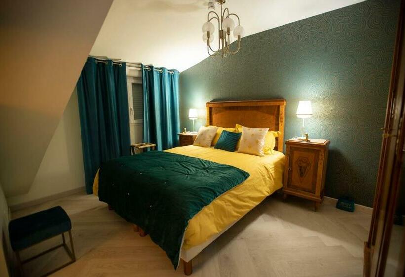 مبيت وإفطار Chambre Art Deco Gatsby Dans Maison D Hote Le Petit Clouet   Rochecorbon