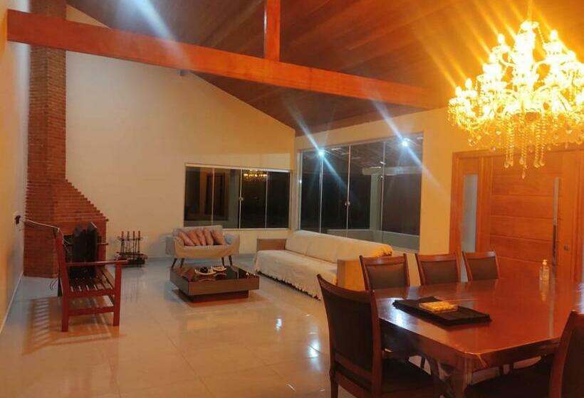 Casa De Campo Banheira, Lareira E Cachoeira