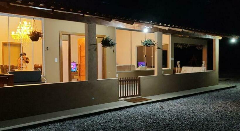 Casa De Campo Banheira, Lareira E Cachoeira