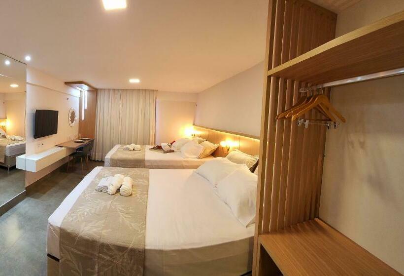 فندق Flat Maravilhoso Na Praia Ilusion