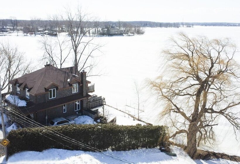 Chalet Chaleureux Sur Le Bord De Leau Naviguable