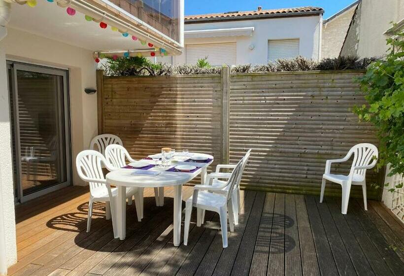 Appartement T2 Rénové Avec Terrasse à 20m De La Plage Garage Wifi Classé 2 étoiles Fr 1 539