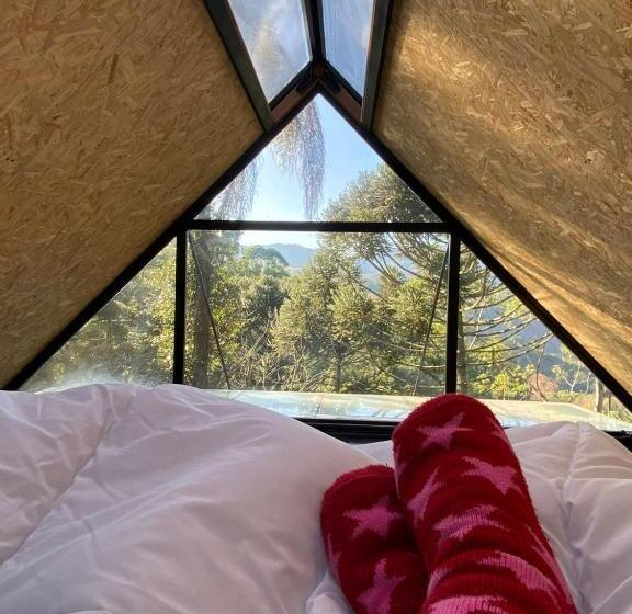 Toca Do Pica Pau   Tiny House Em Campos Com Lareira E Privacidade!