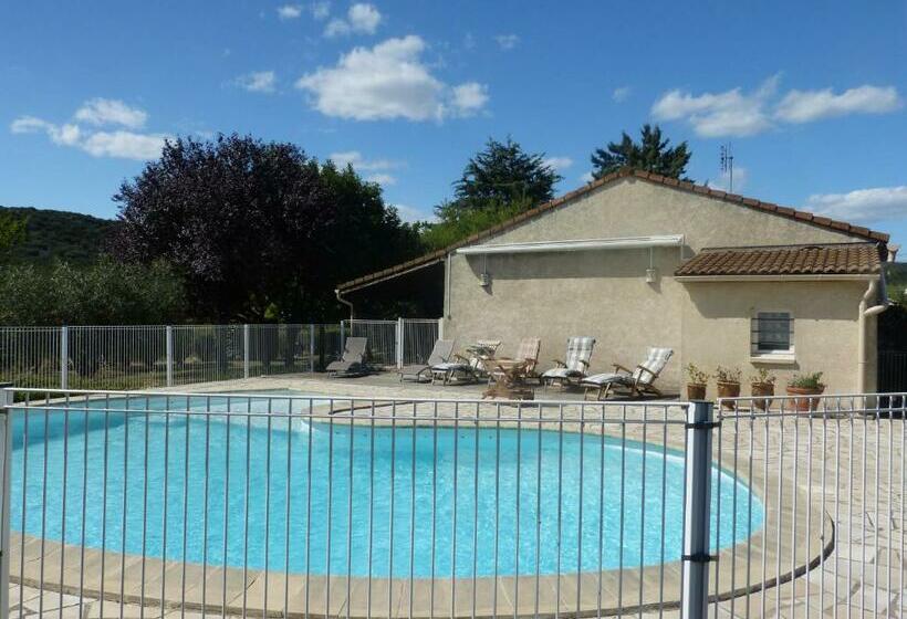 Location De Vacances Proche Uzès Très Tranquille Piscine Privative