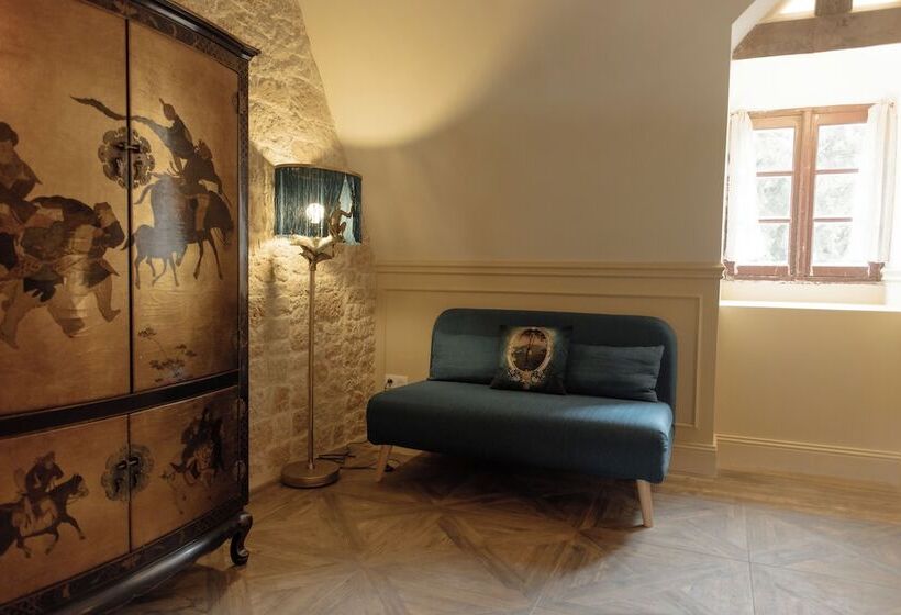 צימר Manoir De Laroque Delprat