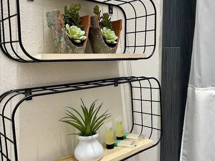 ユースホステル Boxstel Modern Stay Hotel Downtown El Paso