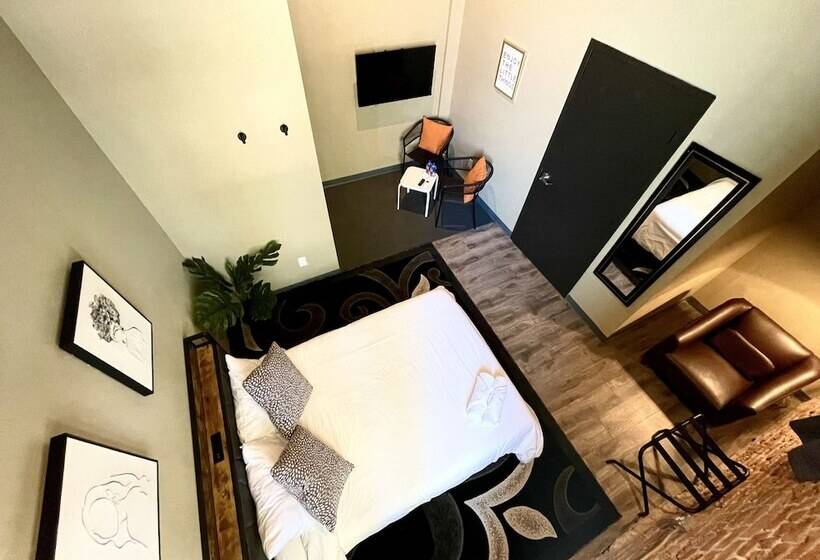 ユースホステル Boxstel Modern Stay Hotel Downtown El Paso