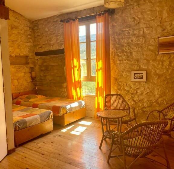 مبيت وإفطار Gîte De La Bastide   Cabania Pays Cathare
