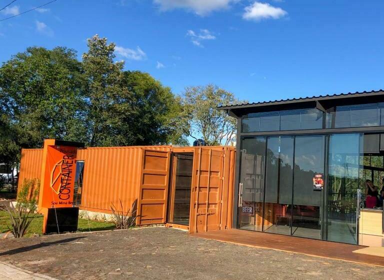 Пансион Pousada Container E Spa Mina Beer