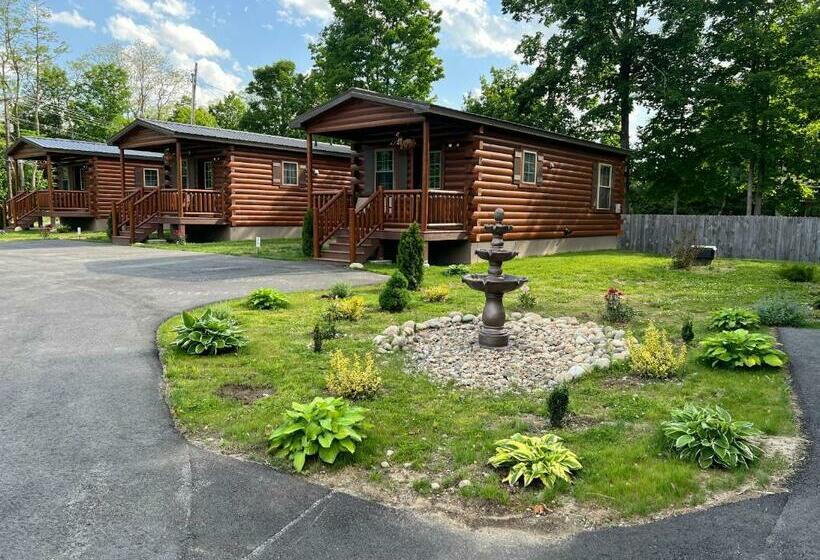 بنسيون Lincoln Log Cabins