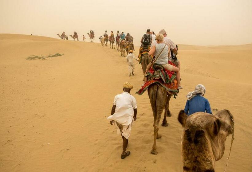 בית מלון כפרי Lazy Camel Desrert Camp