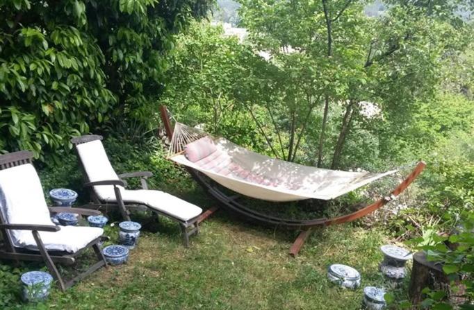 민박 Chambre D Hote Le Theron