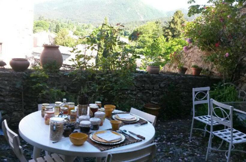 민박 Chambre D Hote Le Theron