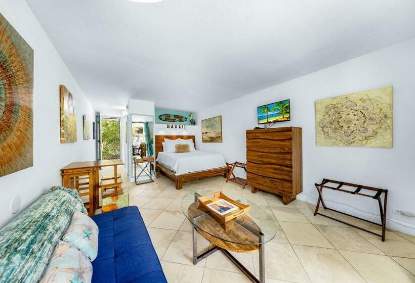 Downtown Hawaiian Paradise Condo With Hot Tub, Pool & Beach Kona Islander Inn