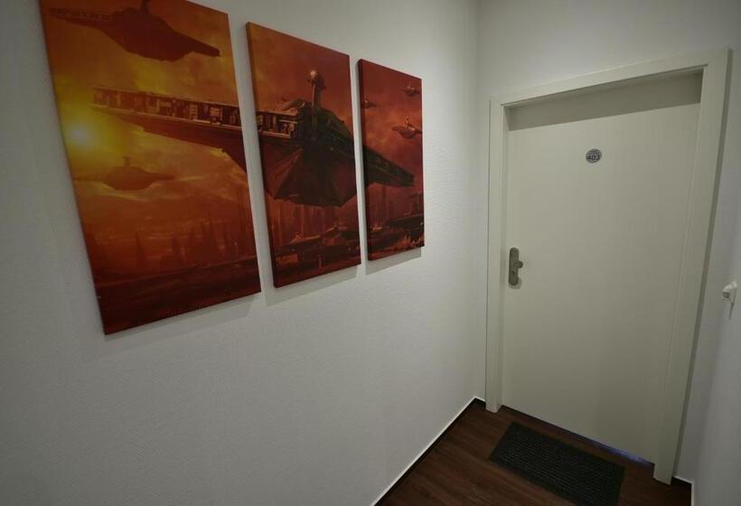 민박 Pension Am Schloss