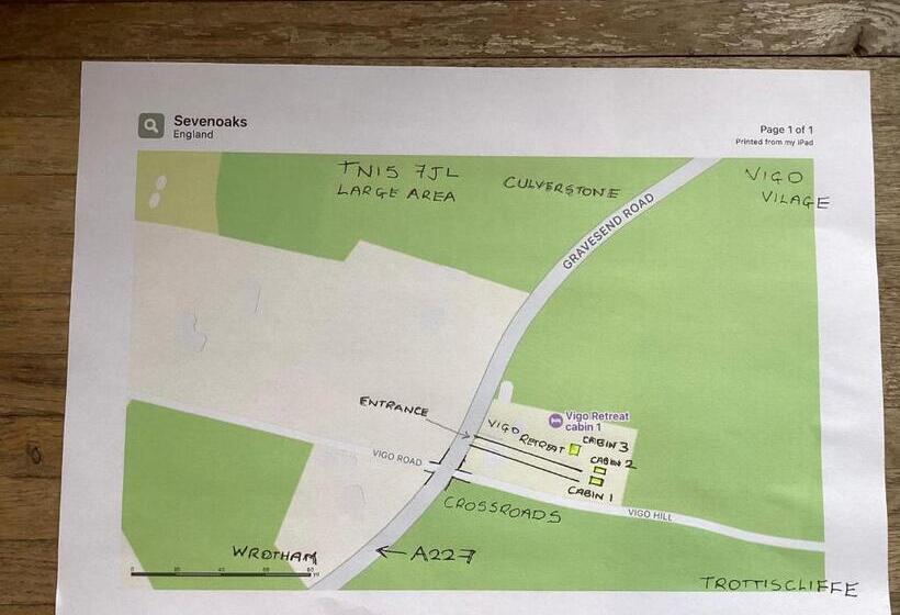 ベッドアンドブレックファースト Vigo Retreat Cabin 3