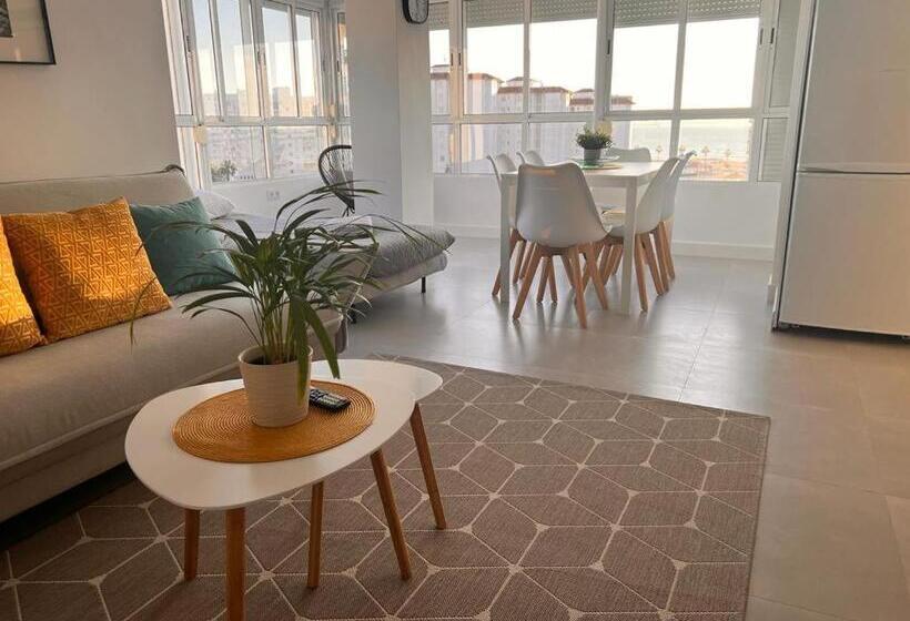 Gatu Villa Soleá Parking, Piscina, Pistas Tenis, Playa De Valdelagrana Sólo Familias O Grupos De May