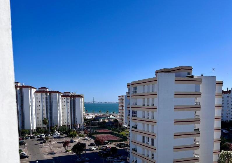 Gatu Villa Soleá Parking, Piscina, Pistas Tenis, Playa De Valdelagrana Sólo Familias O Grupos De May