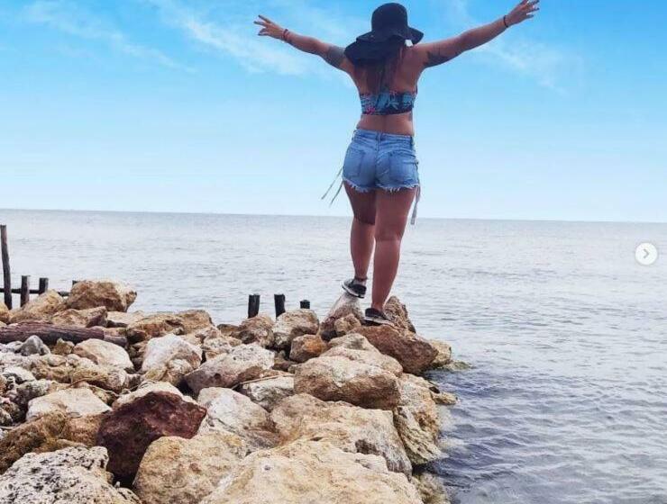 פנסיון Hostel Villa Luz Beach