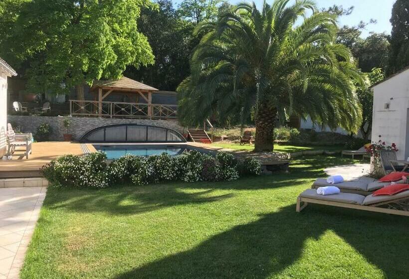 ペンション La Maison De La Dune   Chambres Climatisées   Jacuzzi 1ère Séance Offerte   Piscine Chauffée Avec Ab