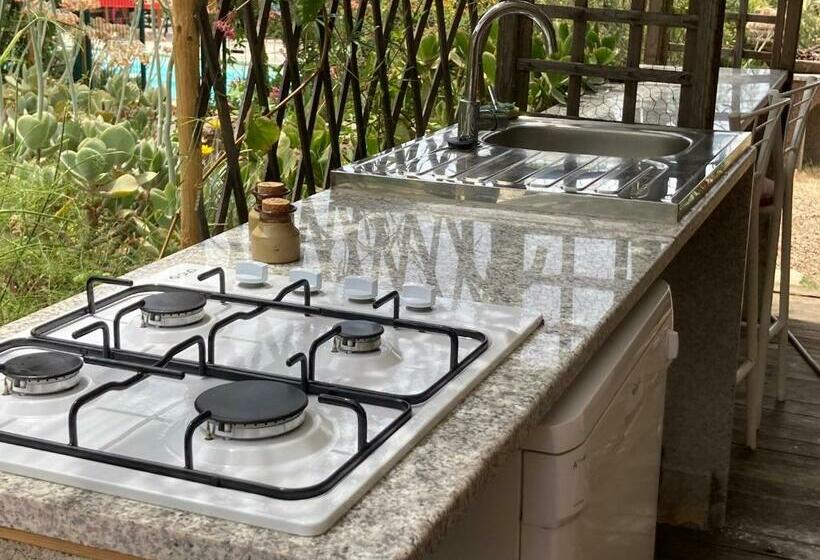 민박 Chambre Double Avec Salle De Bain Privée