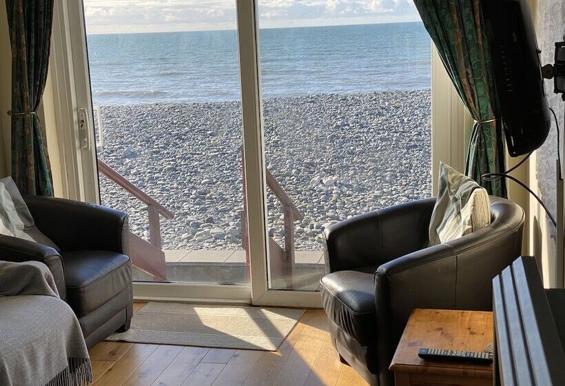 Borth Family House On The Beach Sleeps 7