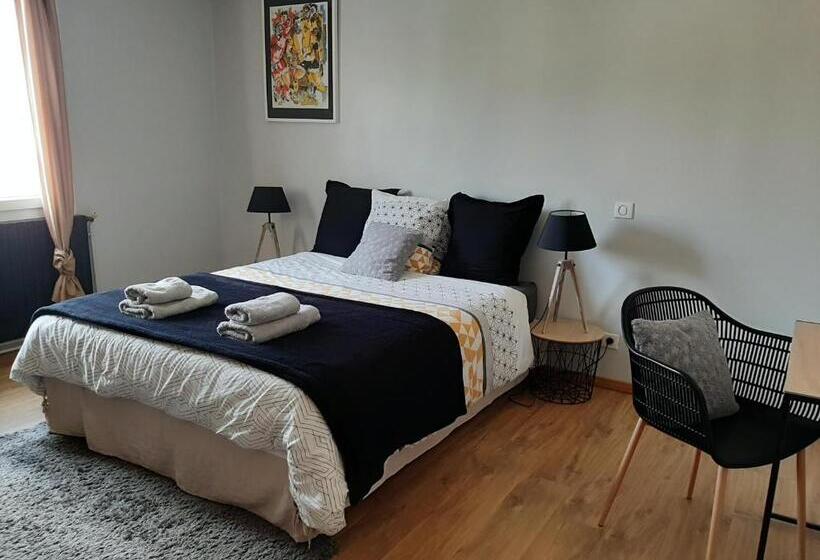 ベッドアンドブレックファースト Chambre Double Dans Maison Chaleureuse Et Familiale