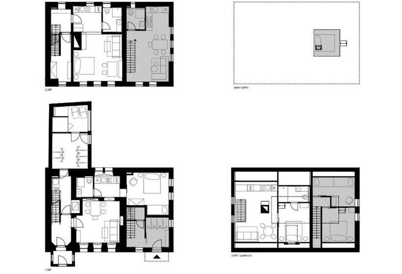 Apartmány Volf   Boží Dar