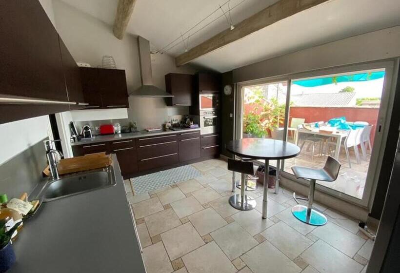 Le Loft Duplex, 2 Terrasses, Au Coeur Du Village