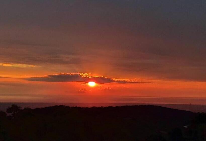 Sunset Hues Enjoy Peace & Nature