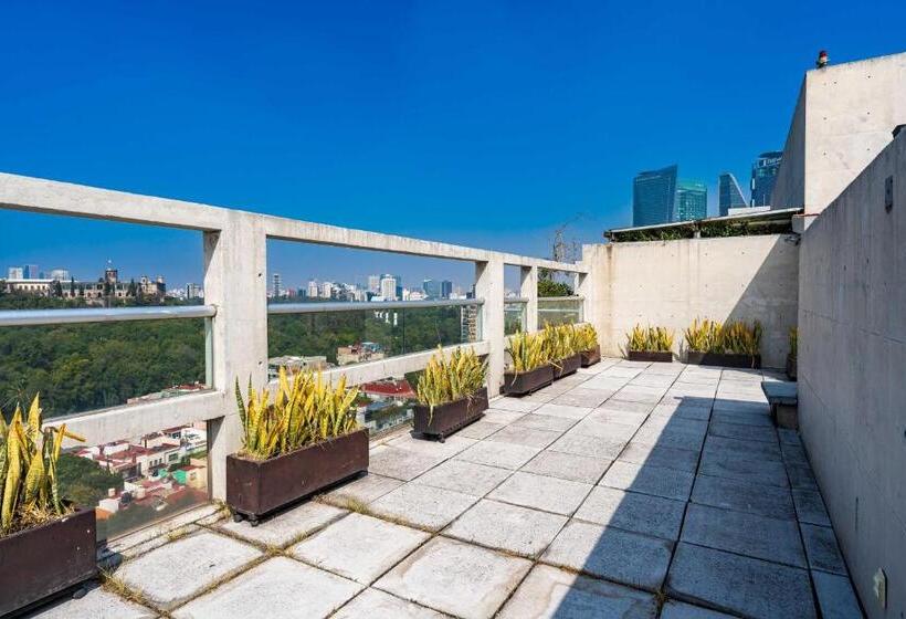 Departamento Con Las Mejores Vistas De La Ciudad En Condesa   Pool   Gym   Parking   Ac