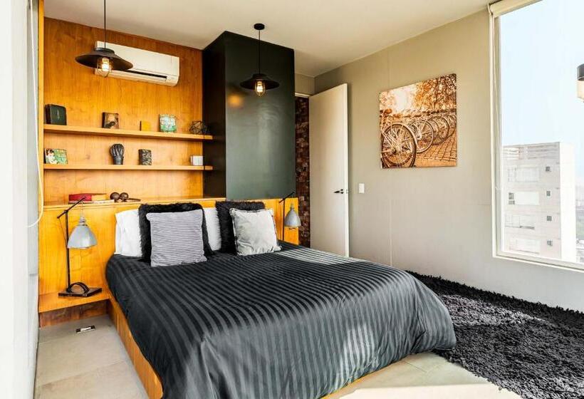 Departamento Con Las Mejores Vistas De La Ciudad En Condesa   Pool   Gym   Parking   Ac