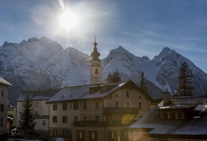 בית מלון כפרי Restorant Engiadina Ftan