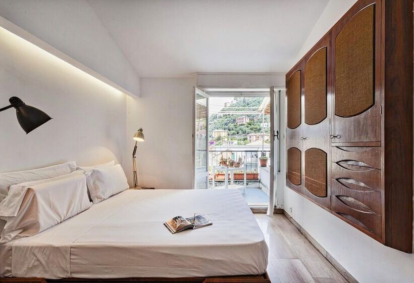 Stunning Sea View Apartment With Terrace In Camogli By Wonderful Italy